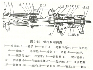 大東海泵業(yè)螺桿泵結構圖