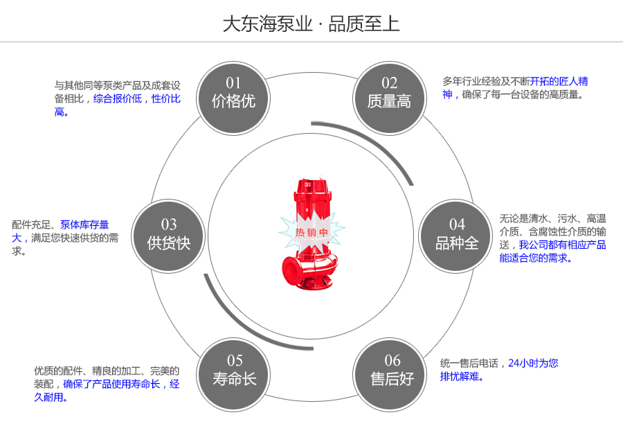 大東海泵業WQR型熱水潛水排污泵質量保證圖