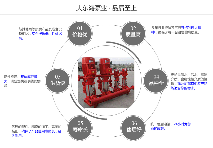 大東海泵業XQZ氣壓消防給水設備質量保證圖